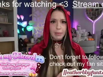 Chaturbate Live Sex Cam of heatherbby