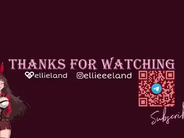 Chaturbate Best live sex cam show of ellie_land