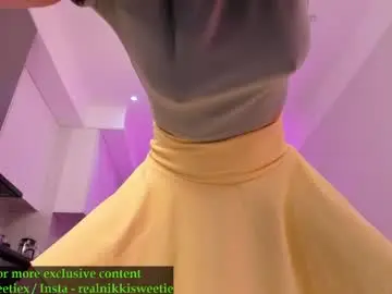 Chaturbate Best live sex cam show of nikkisweetie