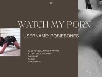 Chaturbate Free Live Porn of rosiebones