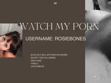 Chaturbate Adult Video Chat of rosiebones