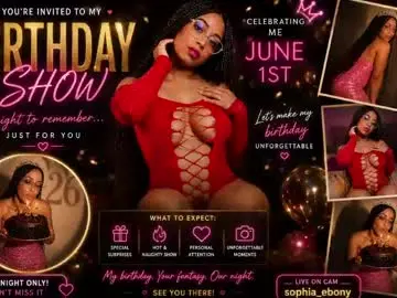 Chaturbate Sex Cam of sophia_ebony___