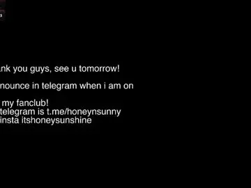 Chaturbate Free Live Porn of honey_sunshine