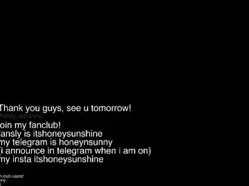 Chaturbate Sex Cam of honey_sunshine