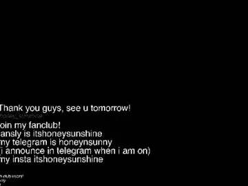 Chaturbate Free Live Porn of honey_sunshine