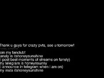 Chaturbate Live Sex Cam of honey_sunshine