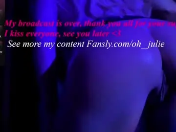 Chaturbate Sex Chat of oh_julie