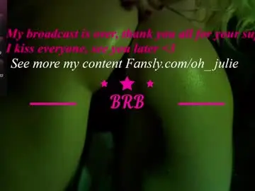 Chaturbate Best Webcam of oh_julie