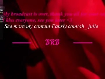 Chaturbate Free Porn Cam of oh_julie