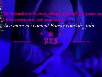 Chaturbate Live Porn of oh_julie