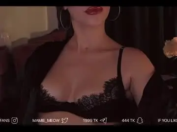 Chaturbate Adult Video Chat of mamiemeow