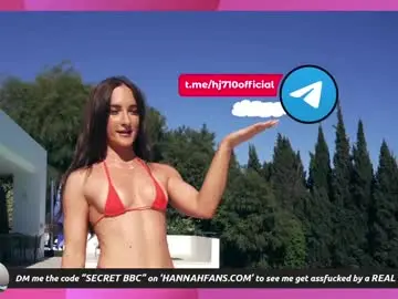 Chaturbate Sex Chat of hannahjames710