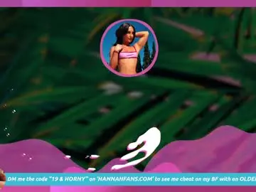 Chaturbate Live Sex Cam of hannahjames710